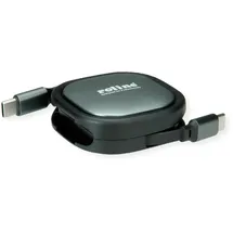 Roline USB-C auf USB-C 1,2 m Schwarz