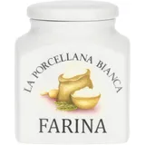 La Porcellana Bianca Vorratsdose mehrfarbig 20 x 11 x 1 cm 1,1 l