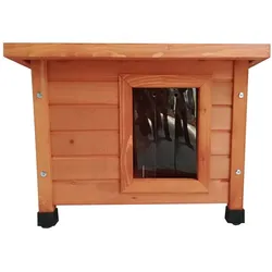 Rustikales Outdoor-Katzenhaus von @Pet – Komfortabler Rückzugsort für Deine Katze
