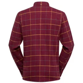 La Sportiva Rambler Light Flannel Langarmhemd - Redwood / Savana - L