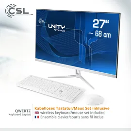 CSL Unity F27W-ALS, QWERTZ Layout (DE) 8 GB PC