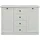 trendteam Baxter 119 x 88 x 41 cm weiß