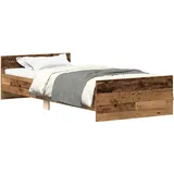 vidaXL 100 x 200 cm Altholz-Optik