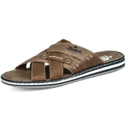 Rieker Herren Pantolette braun - Braun