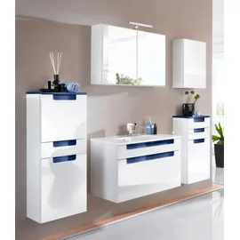 WELLTIME Hängeschrank WELLTIME "Siena", weiß, B:40cm H:65cm T:20cm, Holzwerkstoff, MDF, Schränke, Hängeschrank, Breite 40 cm, mit welchselbarem Türanschlag