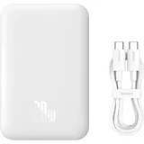 Baseus Wireless 20W Pd 6000mAh Powerbank - Weiß