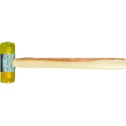 Kunststoffhammer gelb 32mm Größe 3 - gelb
