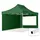 TOOLPORT Faltpavillon Economy 3 x 4,5 m inkl. 2 Seitenteile dunkelgrün 59046