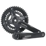 Shimano FC-TY501-2 Kurbel 2-fach 30-46 Zähne 175 mm Kurbelgarnitur Fahrradkurbel Kettenradgarnitur