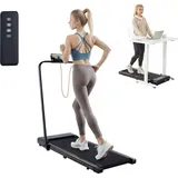 Vevor Laufband Elektrisch Fitnessgerät Heimtrainer Griffstange 120kg 1-10km/h