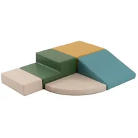 iglu soft play IGLU Set 6 Corner Climber Pastel Sea