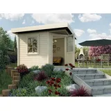 Weka Designhaus 213 2,80 x 2,80 m natur