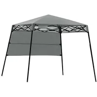 Costway - Gartenpavillon 181x181x210cm Faltpavillon Partyzelt Gartenzelt mit Tasche,