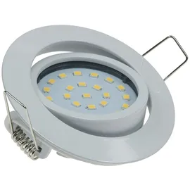 ChiliTec LED-Einbauleuchte "Flat-26" warmweiß - weiß
