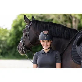Covalliero Reithelm Elite Polo S 53-55 cm Schwarz