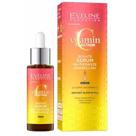 Eveline Cosmetics Vitamin C 3x Action Serum für die ersten Fältchen 30 ml