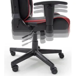 MCA Furniture OK-132-NR Gaming Chair schwarz/rot