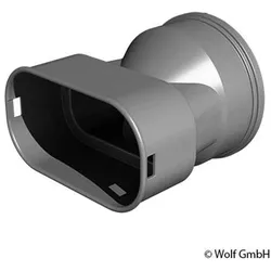 Wolf Adapter Flachkanal 50x100