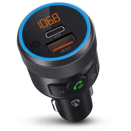 Nedis CATR3024BK FM-Transmitter Schwarz