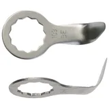 C. & E. FEIN GmbH FEIN Schneidmesser ger. Form Schneiden-L.35mm Gesamt-L.75mm geb. 2 St/Packung