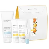 Biotherm Düfte Eau Vitaminée Geschenkset Body Lotion 50 ml + Shower Gel 50 ml + Biomains 100 ml + Beurre de Lèvres 5 ml