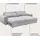 ed exciting design Big-Sofa BARURA Loveseat 292x194 cm Hellgrau,