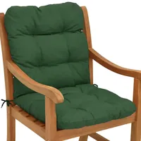 Beautissu Niederlehner Auflage Flair NL 100x50x8 cmdunkelgrün