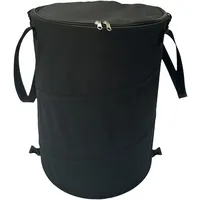 Faltbarer Camping Mülleimer, 37 L Müllsackständer für Wohnmobil Festival Garten Gelber Sack