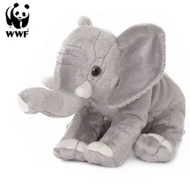 WWF Plüschtier Elefant 18 cm Grau
