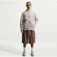 NIKE Herren Jacke Windrunner, Größe XXL in Braun LT OREWOOD BRN/CREAM II/WHITE