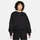 Nike Sportswear Phoenix Fleece Over-Oversized Rundhals-Sweatshirt Damen Black/Sail S