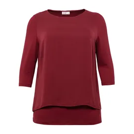 sheego Blusenshirt rot 52/54