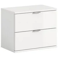 VCM ebuy24 Schuhschrank ProjektX Weiß 52 x 37 cm