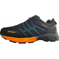 Skogan Sko-Runner Wanderschuh Schwarz - Schwarz - 49