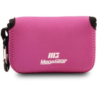 MegaGear MG792 Nikon Coolpix W100, S33 Ultraleichte Kameratasche aus Neopren - Rosa