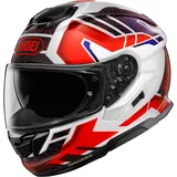 Shoei GT-Air 3 Hike, Integralhelm - Weiß/Schwarz/Rot/Blau - L