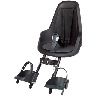 Bobike GO Mini Kindersitz - Rahmenmontage vorn Schwarz