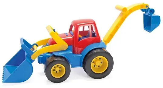 Excavator-plastic wheels