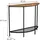 Vicco Fyrk Konsolentisch 92 x 30 x 81,5 cm Schwarz