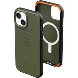 Urban Armor Gear Civilian MagSafe Olivegreen iPhone 15 Plus,