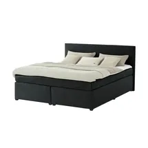Möbel Kraft Boxspringbett 167 x 104 cm H3 Schwarz