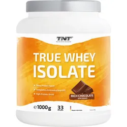TNT Whey Isolate extrem hoher Eiweißanteil, kaum milchiger Geschmack, lecker