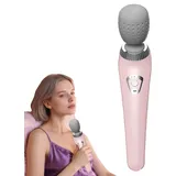 Yidueace Tragbarer Elektrischer Massagestab - Persönliches Massagegerät Mit 5 Geschwindigkeitsstufen - Körper Muskelentspannung Leichtes Massiergerät Für Rücken Schultern Beine Füße