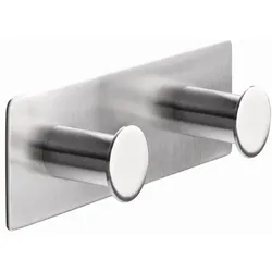 Tesa Haken PowerButton Gebürsteter Stahl Edelstahl 59333-00000-01