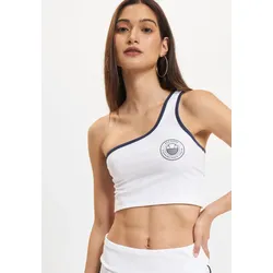 Ellesse Capuano Cropped Westen weiß - 