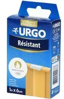 URGO RÉSISTANT - Pansement bande à découper, support tissu élastique. 1 m x 6 cm unité