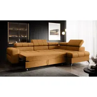 Modular Ecksofa - Pudding L  Funktionelle Eleganz mit Vielseitigen Komfort- und Stauraumlösungen Rechts INFINITY 8