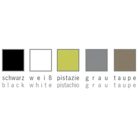 Fiam Amigo Big Fifty 207 x 74 x 50 cm schwarz inkl. Sonnendach klappbar