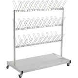 Kongamek Schuh- und Stiefeltrockenwagen 870x540x1200mm verzinkt für 60 Schuhe