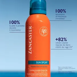 Lancaster Sun Sport Cooling Invisible Mist Spray LSF 50 200 ml